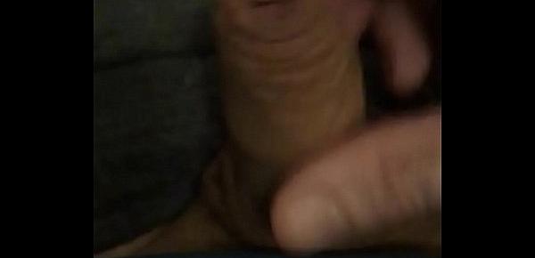  Playing with my small cock
